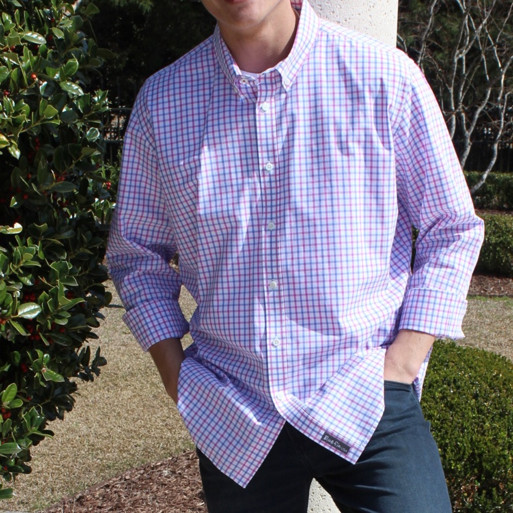 Bluefin Long-Sleeve Button-Down
